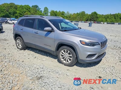 Czwarte zdjęcie samochodu z boku: 2021 JEEP CHEROKEE LATITUDE VIN:1C4PJLCB0MD113195 - miniatura