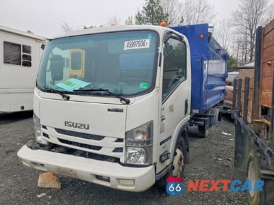Drugie zdjęcie samochodu z przodu: 2017 ISUZU NPR HD DUMP TRUCK VIN:54DC4W1B2HS800041 - miniatura