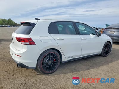 Trzecie zdjęcie samochodu z tyłu: 2023 VOLKSWAGEN GTI 40TH ANNIVERSARY VIN:WVW9A7CDXPW202959 - miniatura