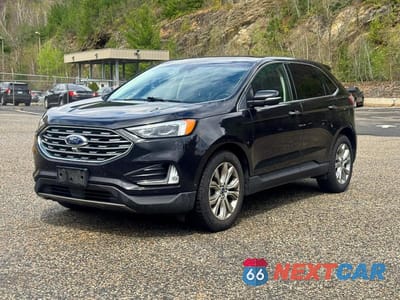 Drugie zdjęcie samochodu z przodu: 2019 FORD EDGE TITANIUM VIN:2FMPK3K97KBC02479 - miniatura