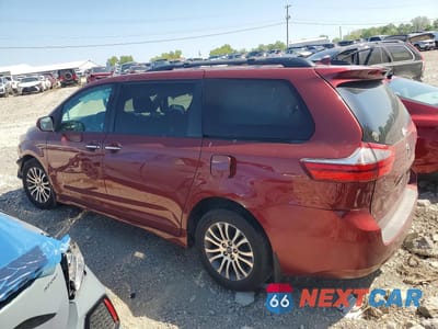 Drugie zdjęcie samochodu z przodu: 2020 TOYOTA SIENNA VIN:5TDYZ3DC8LS032050 - miniatura