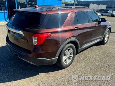 Czwarte zdjęcie samochodu z boku: 2020 FORD EXPLORER XLT VIN:1FMSK7DH9LGC22331 - miniatura