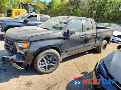 2024 CHEVROLET SILVERADO C1500 CUSTOM 1GCRABEK9RZ224175 - główne zdjęcie licytacji z USA - miniatura