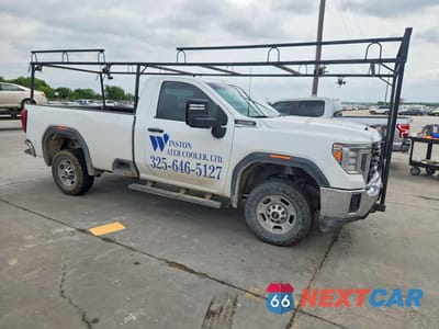 Czwarte zdjęcie samochodu z boku: 2021 GMC SIERRA C2500 HEAVY DUTY VIN:1GT08LE75MF152617 - miniatura
