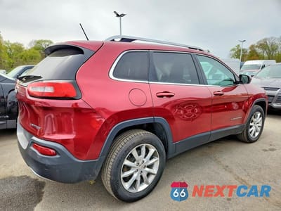 Trzecie zdjęcie samochodu z tyłu: 2014 JEEP CHEROKEE LIMITED VIN:1C4PJMDB0EW157269 - miniatura