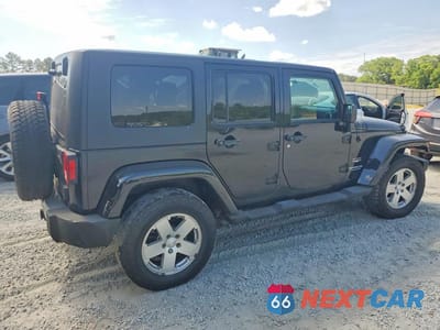 Trzecie zdjęcie samochodu z tyłu: 2010 JEEP WRANGLER UNLIMITED SAHARA VIN:1J4BA5H10AL163788 - miniatura