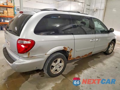 Trzecie zdjęcie samochodu z tyłu: 2007 DODGE GRAND CARAVAN SXT VIN:2D4GP44LX7R105069 - miniatura
