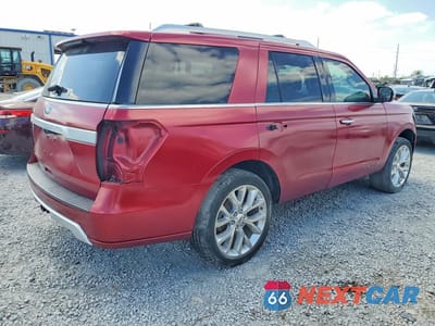Trzecie zdjęcie samochodu z tyłu: 2019 FORD EXPEDITION PLATINUM VIN:1FMJU1LTXKEA80073 - miniatura
