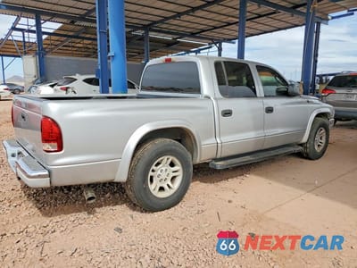 Trzecie zdjęcie samochodu z tyłu: 2003 DODGE DAKOTA QUAD SLT VIN:1D7HL48N43S133988 - miniatura