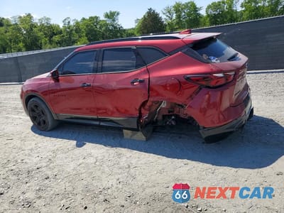 Drugie zdjęcie samochodu z przodu: 2019 CHEVROLET BLAZER RS VIN:3GNKBJRS0KS687108 - miniatura