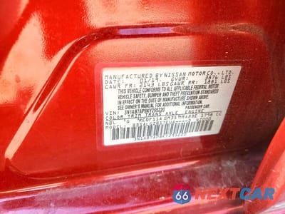 Zdjęcie 12 z 12 samochodu: 2019 NISSAN SENTRA SL VIN:3N1AB7AP8KY295220 - miniatura