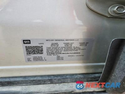 Zdjęcie 13 z 13 samochodu: 2022 CHEVROLET TRAVERSE LT VIN:1GNEVGKW1NJ118665 - miniatura