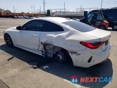 Drugie zdjęcie samochodu z przodu: 2021 BMW 430I VIN:WBA53AP03MCF36647 - miniatura