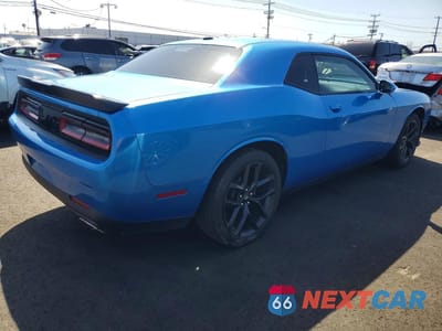 Trzecie zdjęcie samochodu z tyłu: 2023 DODGE CHALLENGER SXT VIN:2C3CDZAG6PH582049 - miniatura