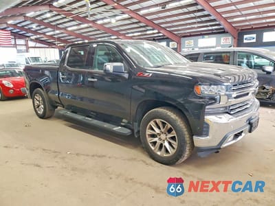 Czwarte zdjęcie samochodu z boku: 2019 CHEVROLET SILVERADO K1500 LTZ VIN:3GCUYGED8KG223917 - miniatura