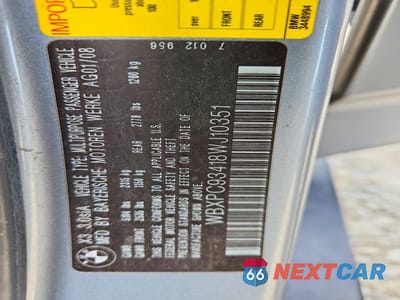 Zdjęcie 13 z 13 samochodu: 2008 BMW X3 3.0SI VIN:WBXPC93418WJ10351 - miniatura