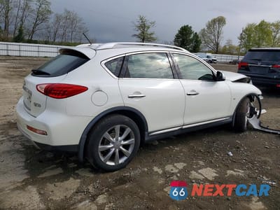 Trzecie zdjęcie samochodu z tyłu: 2017 INFINITI QX50 BASE VIN:JN1BJ0RR3HM403503 - miniatura
