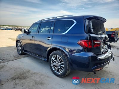 Drugie zdjęcie samochodu z przodu: 2019 INFINITI QX80 LUXE VIN:JN8AZ2NE6K9238268 - miniatura