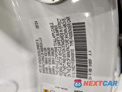 Zdjęcie 12 z 12 samochodu: 2024 HONDA ACCORD EX VIN:1HGCY1F30RA065100 - miniatura