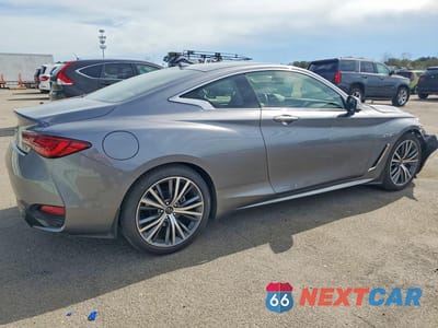 Trzecie zdjęcie samochodu z tyłu: 2021 INFINITI Q60 LUXE VIN:JN1EV7KL1MM470529 - miniatura