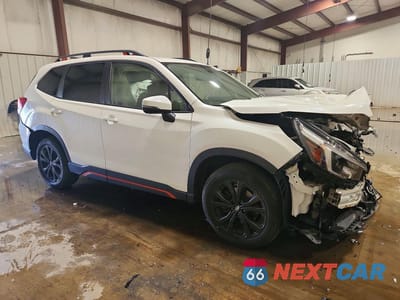 Czwarte zdjęcie samochodu z boku: 2021 SUBARU FORESTER SPORT VIN:JF2SKARC7MH443468 - miniatura