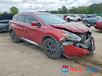 Czwarte zdjęcie samochodu z boku: 2018 NISSAN MURANO SV VIN:5N1AZ2MG6JN189377 - miniatura
