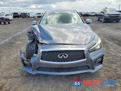 Piąte zdjęcie samochodu w środku: 2015 INFINITI Q50 HYBRID SPORT VIN:JN1AV7AP1FM790973 - miniatura