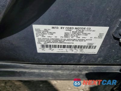 Zdjęcie 13 z 13 samochodu: 2021 FORD EXPLORER ST VIN:1FM5K8GC6MGB58978 - miniatura