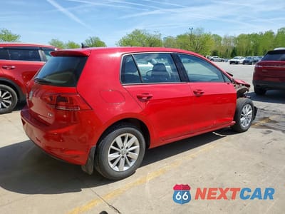 Trzecie zdjęcie samochodu z tyłu: 2016 VOLKSWAGEN GOLF S VIN:3VW217AU4GM053174 - miniatura