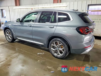 Drugie zdjęcie samochodu z przodu: 2023 BMW X3 XDRIVE30I VIN:5UX53DP02P9S10890 - miniatura
