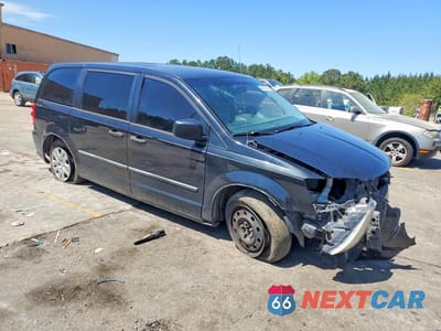 Czwarte zdjęcie samochodu z boku: 2016 DODGE GRAND CARAVAN SE VIN:2C4RDGBG9GR315877 - miniatura