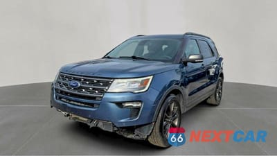 Drugie zdjęcie samochodu z przodu: 2018 FORD EXPLORER XLT VIN:1FM5K8D86JGB62301 - miniatura