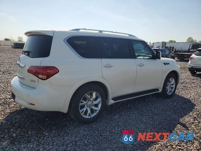 Trzecie zdjęcie samochodu z tyłu: 2014 INFINITI QX80 BASE VIN:JN8AZ2NF2E9553355 - miniatura