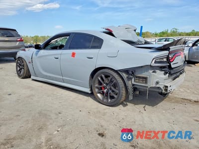 Drugie zdjęcie samochodu z przodu: 2021 DODGE CHARGER SCAT PACK VIN:2C3CDXGJ3MH675162 - miniatura