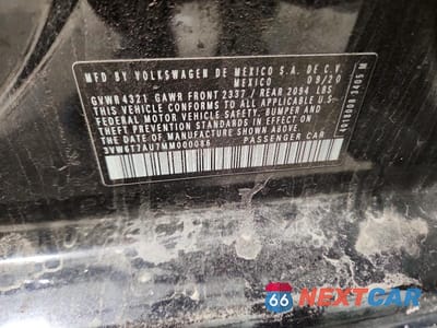 Zdjęcie 13 z 13 samochodu: 2021 VOLKSWAGEN GTI S VIN:3VW6T7AU7MM000086 - miniatura