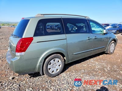 Trzecie zdjęcie samochodu z tyłu: 2005 NISSAN QUEST 3.5 VIN:5N1BV28U25N112737 - miniatura
