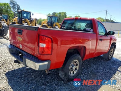 Trzecie zdjęcie samochodu z tyłu: 2012 CHEVROLET SILVERADO C1500 VIN:1GCNCPEX1CZ226141 - miniatura