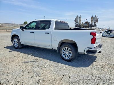 Drugie zdjęcie samochodu z przodu: 2021 CHEVROLET SILVERADO C1500 CUSTOM VIN:1GCPWBEH7MZ150647 - miniatura