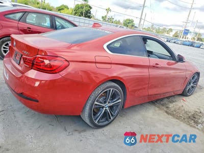 Trzecie zdjęcie samochodu z tyłu: 2019 BMW 430I VIN:WBA4W3C51KAF92675 - miniatura