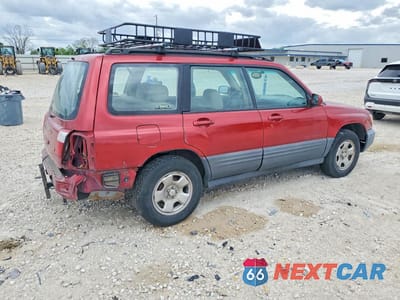 Trzecie zdjęcie samochodu z tyłu: 2001 SUBARU FORESTER L VIN:JF1SF63501H752212 - miniatura