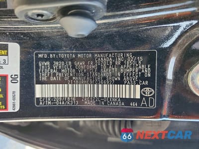 Zdjęcie 12 z 12 samochodu: 2015 TOYOTA COROLLA LE VIN:2T1BURHE9FC366927 - miniatura