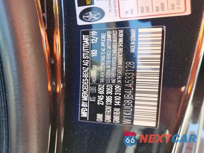 Zdjęcie 13 z 13 samochodu: 2020 MERCEDES-BENZ S 63 AMG 4MATIC VIN:W1KUG8JB4LA533128 - miniatura
