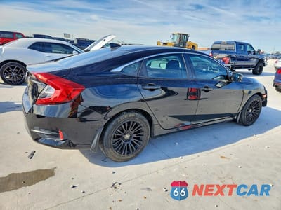 Trzecie zdjęcie samochodu z tyłu: 2017 HONDA CIVIC EX VIN:19XFC2F73HE034986 - miniatura