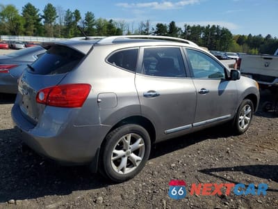 Trzecie zdjęcie samochodu z tyłu: 2011 NISSAN ROGUE S VIN:JN8AS5MV8BW682793 - miniatura