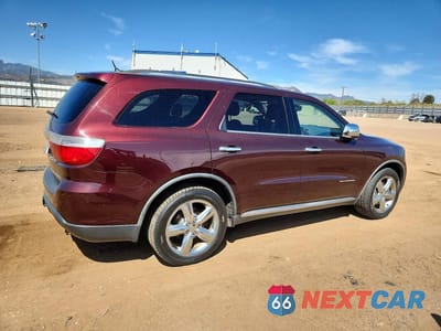 Trzecie zdjęcie samochodu z tyłu: 2012 DODGE DURANGO CITADEL VIN:1C4SDJETXCC159312 - miniatura