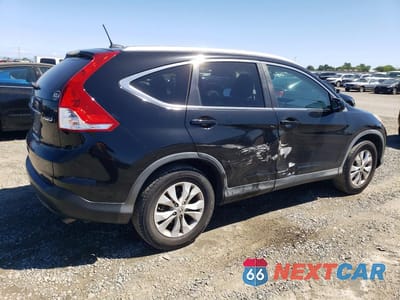 Trzecie zdjęcie samochodu z tyłu: 2013 HONDA CR-V EXL VIN:2HKRM4H74DH614935 - miniatura