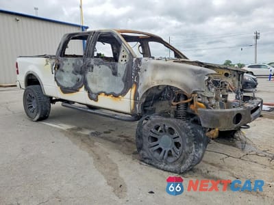 Czwarte zdjęcie samochodu z boku: 2007 FORD F150 SUPERCREW VIN:1FTPW14567KC30228 - miniatura