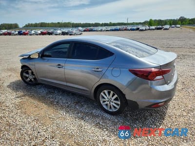 Drugie zdjęcie samochodu z przodu: 2019 HYUNDAI ELANTRA SE VIN:KMHD74LF0KU868673 - miniatura