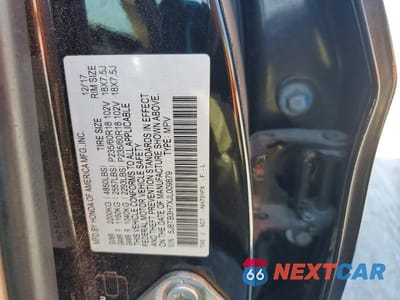 Zdjęcie 13 z 13 samochodu: 2018 ACURA RDX ADVANCE VIN:5J8TB3H7XJL009879 - miniatura