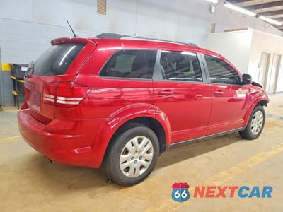 Trzecie zdjęcie samochodu z tyłu: 2017 DODGE JOURNEY SE VIN:3C4PDCAB5HT695644 - miniatura
